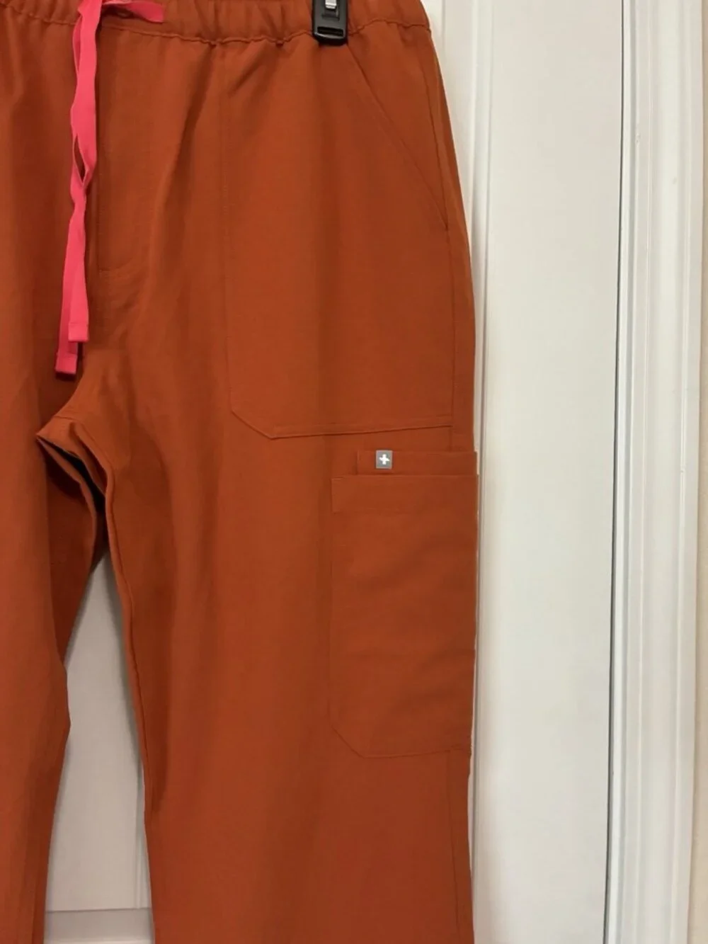 Figs Axim Cargo Scrub Pants In Rust Size XLS 39” x 28”